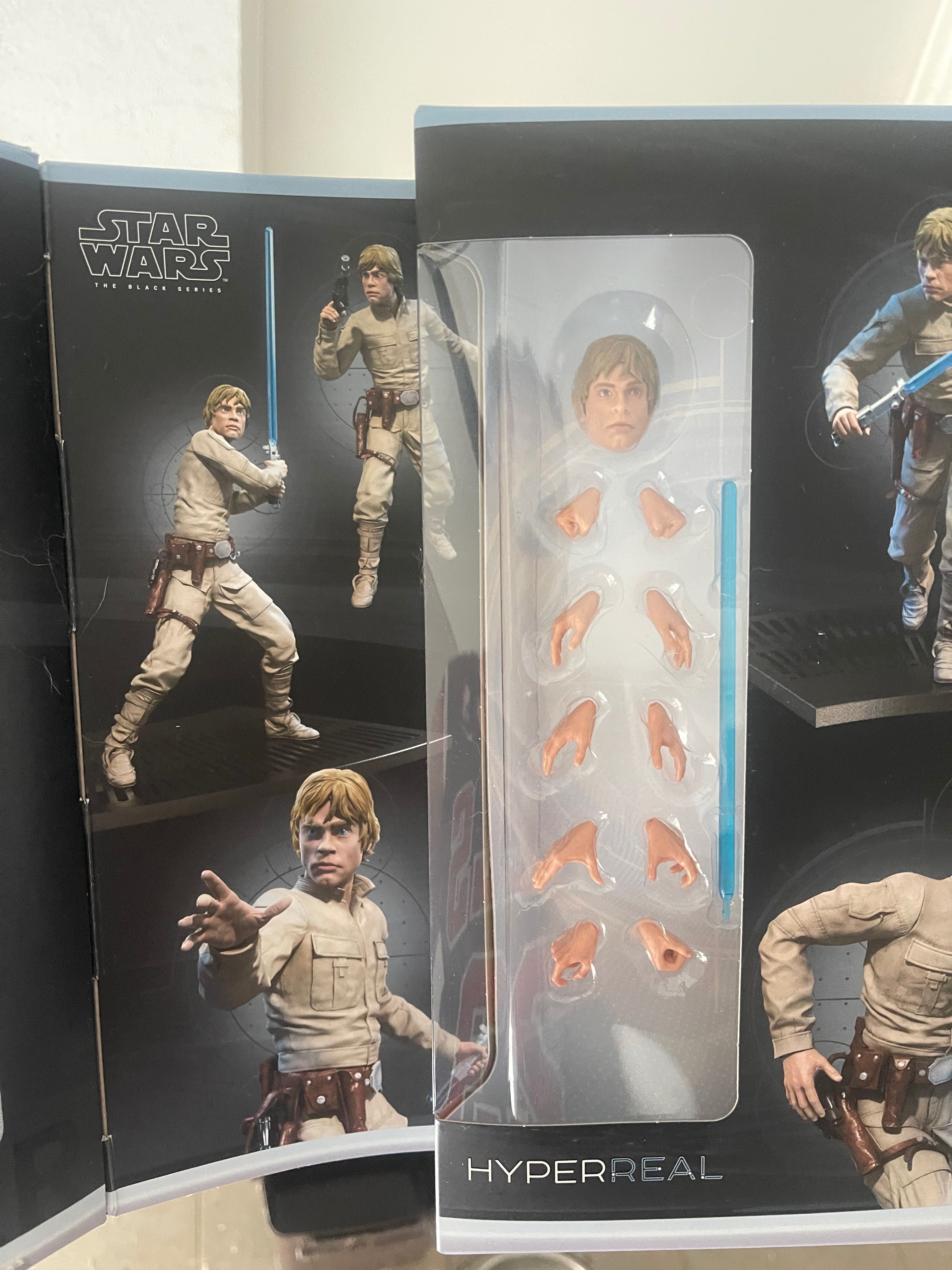 Star Wars black series hyperreal Luke skywalker
