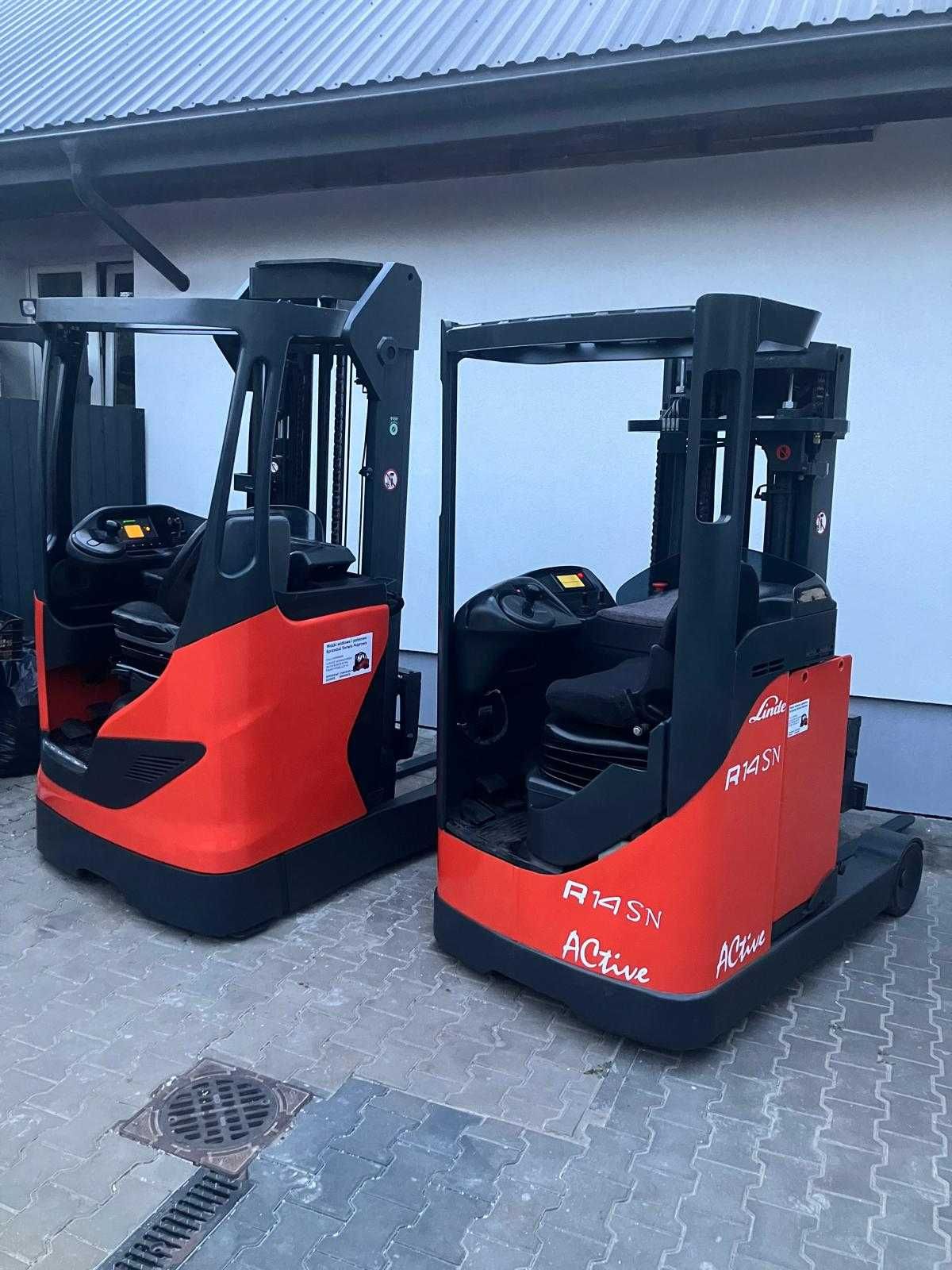 Ричтрак штабелер електричний Linde R14SN 1400кг 5600мм