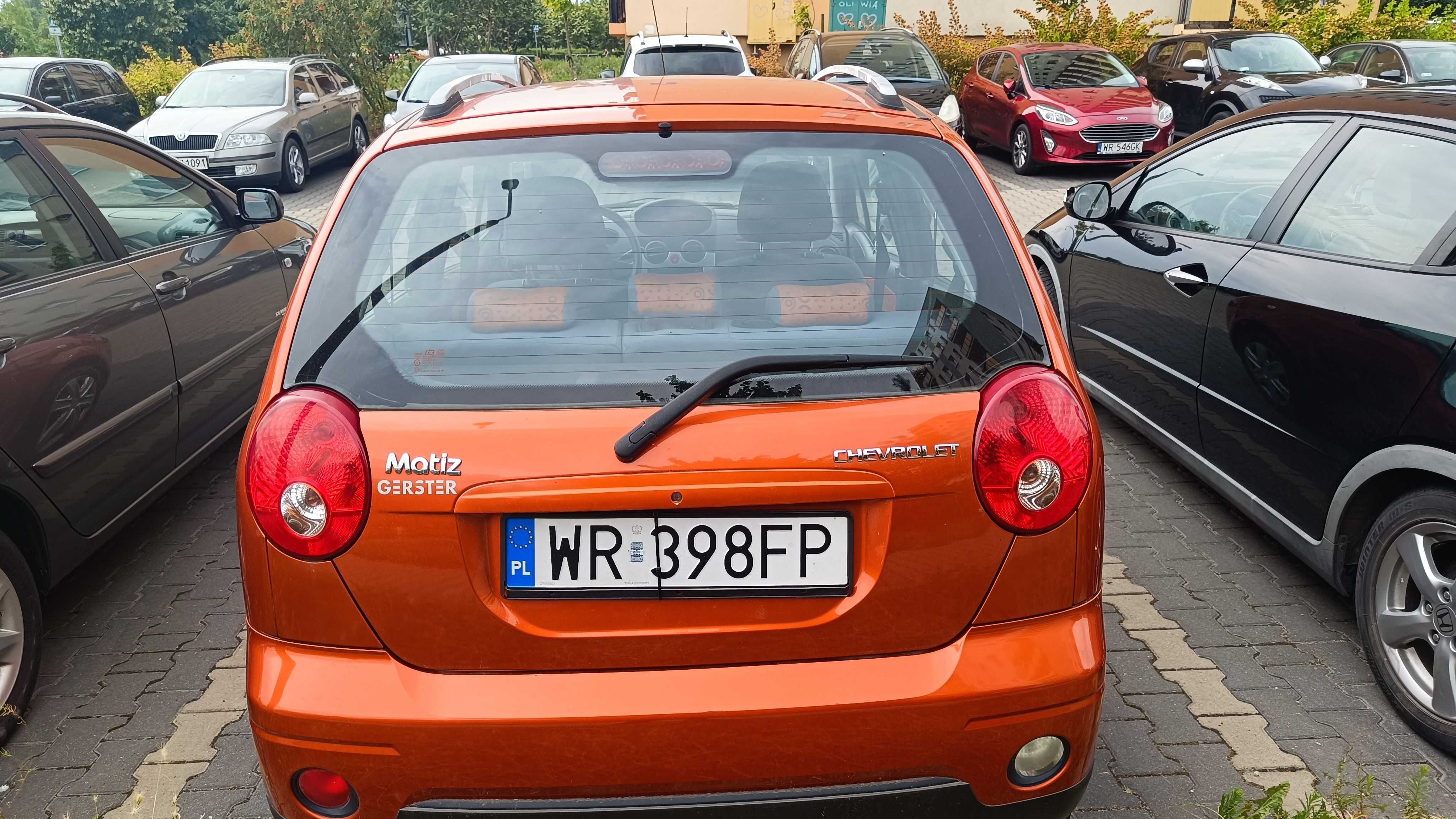Chevrolet Matiz 2008 5d rudy b. dobry stan