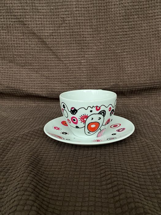 Filiżanka z talerzykiem IKEA