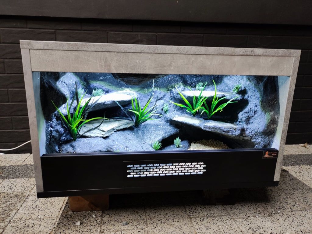 Terrarium gekon lamparci jaszczurka PETMARKET