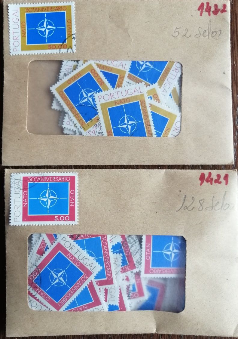 Lote de Selos 30º Aniversário da Nato