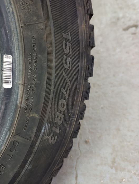 Шини на славуту , таврію 155/70/13 зимова гума Laufenn