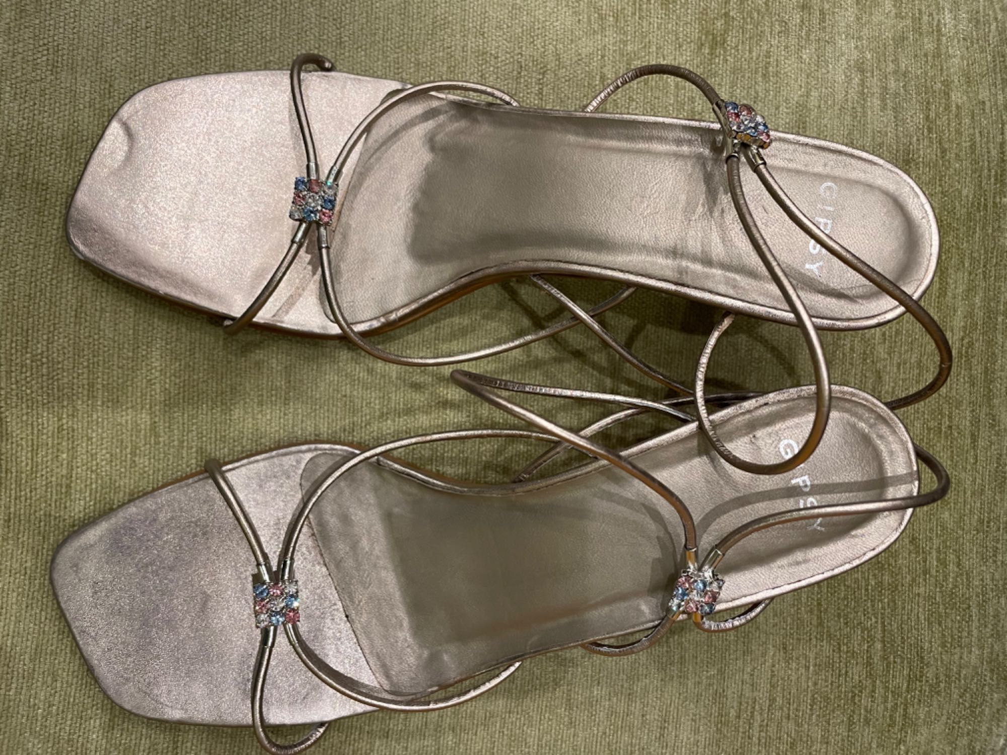 Świetne damskie sandałki Gypsy., r. 40,5 cm