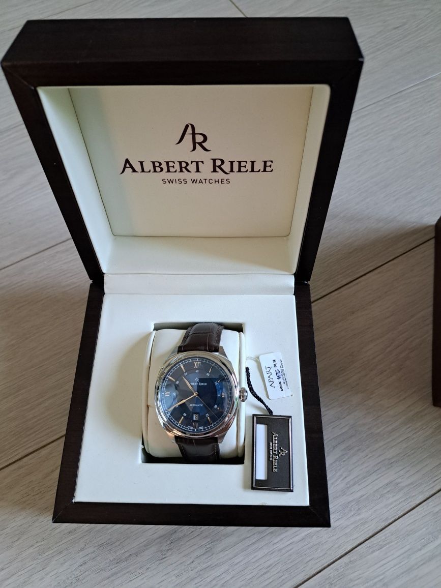 Nowy zegarek męski Albert Riele