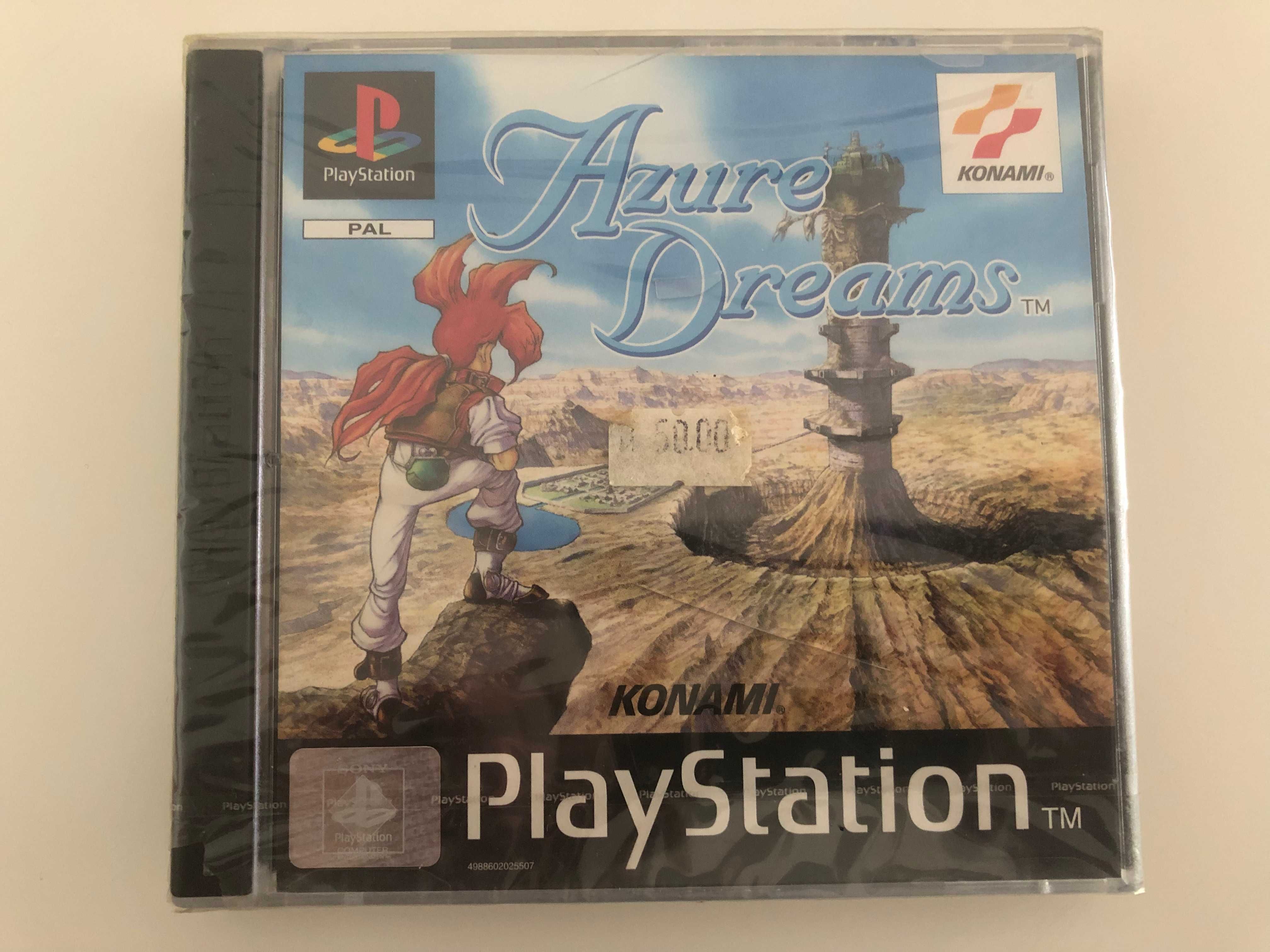 Jogo NOVO e SELADO DE FÁBRICA PS1 PSX Playstation - Azure Dreams