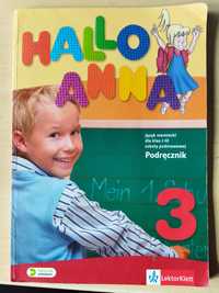 Hallo Anna 3 podręcznik +CD język niemiecki kl. I-III sz.p. wyd.2015