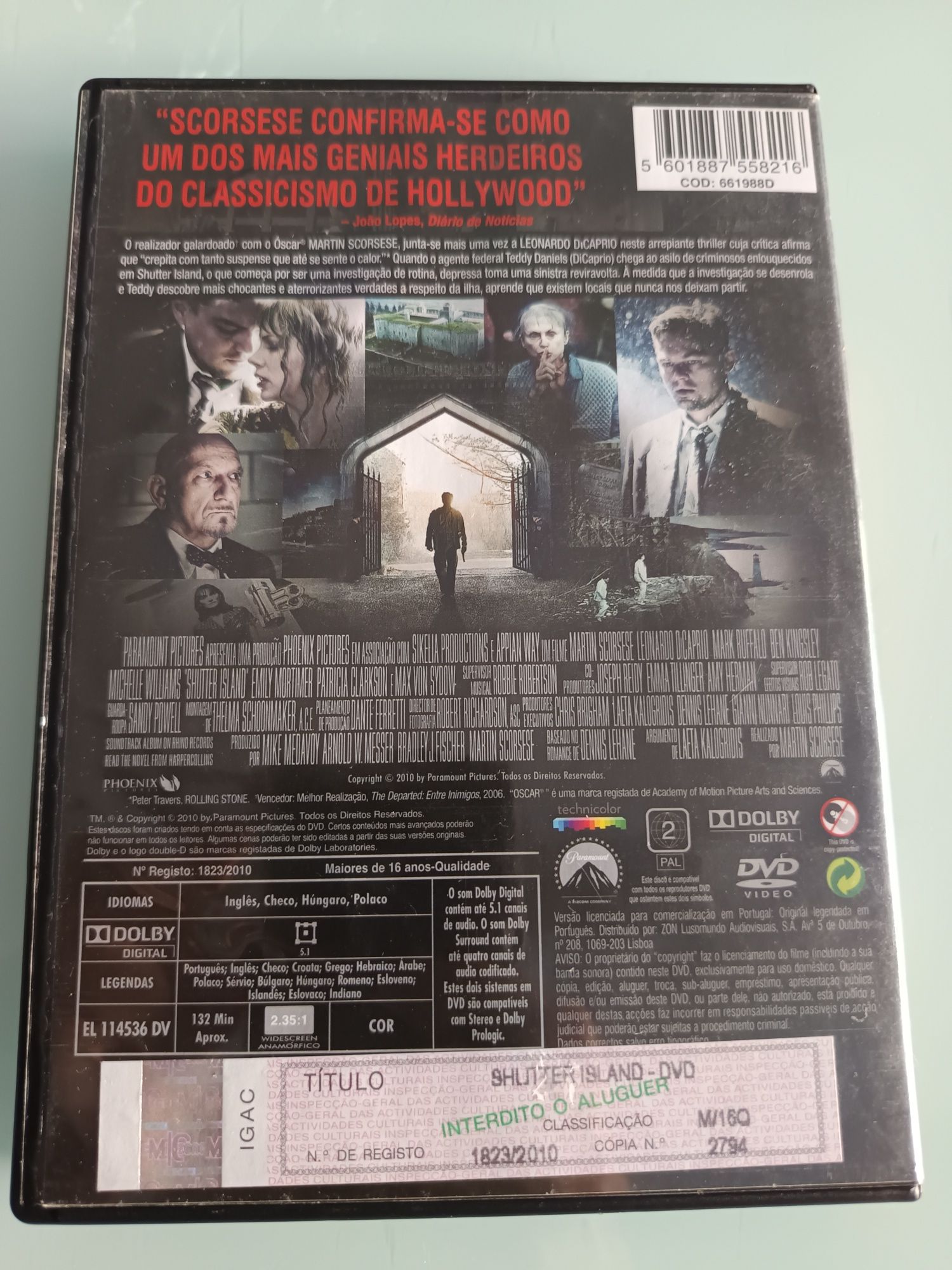 DVD Shutter island