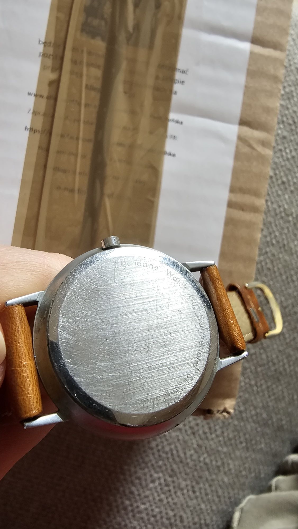 Mondaine 7606.722, lata 90. Swiss made.