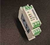 Novus DigiRail‑2A – modul analogowy 2‑kanałowy (RS‑485 Modbus RTU)