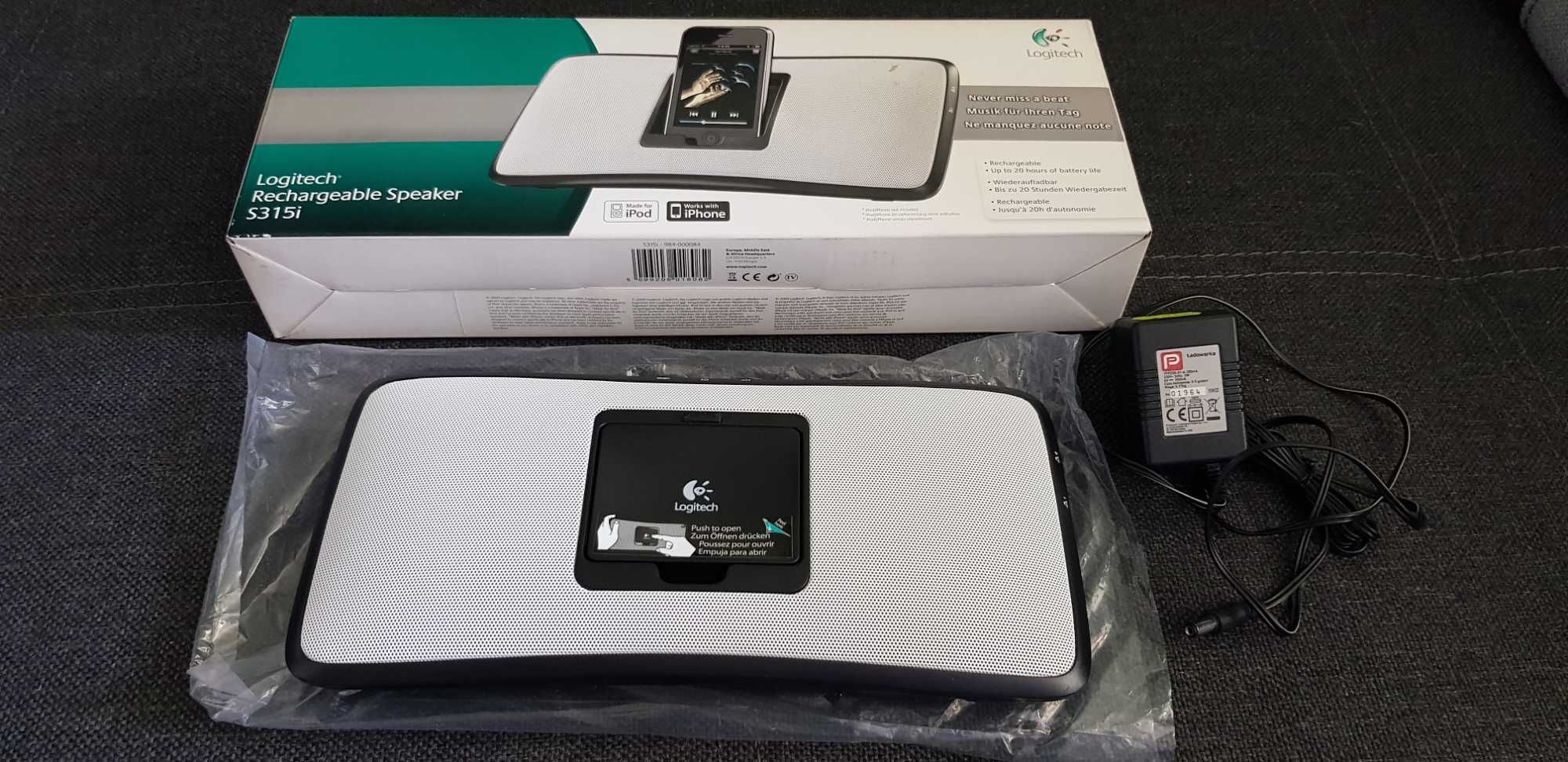 Logitech S315i Stacja Dokująca/Bezprzewodowy Glosnik do Iphona/Ipoda