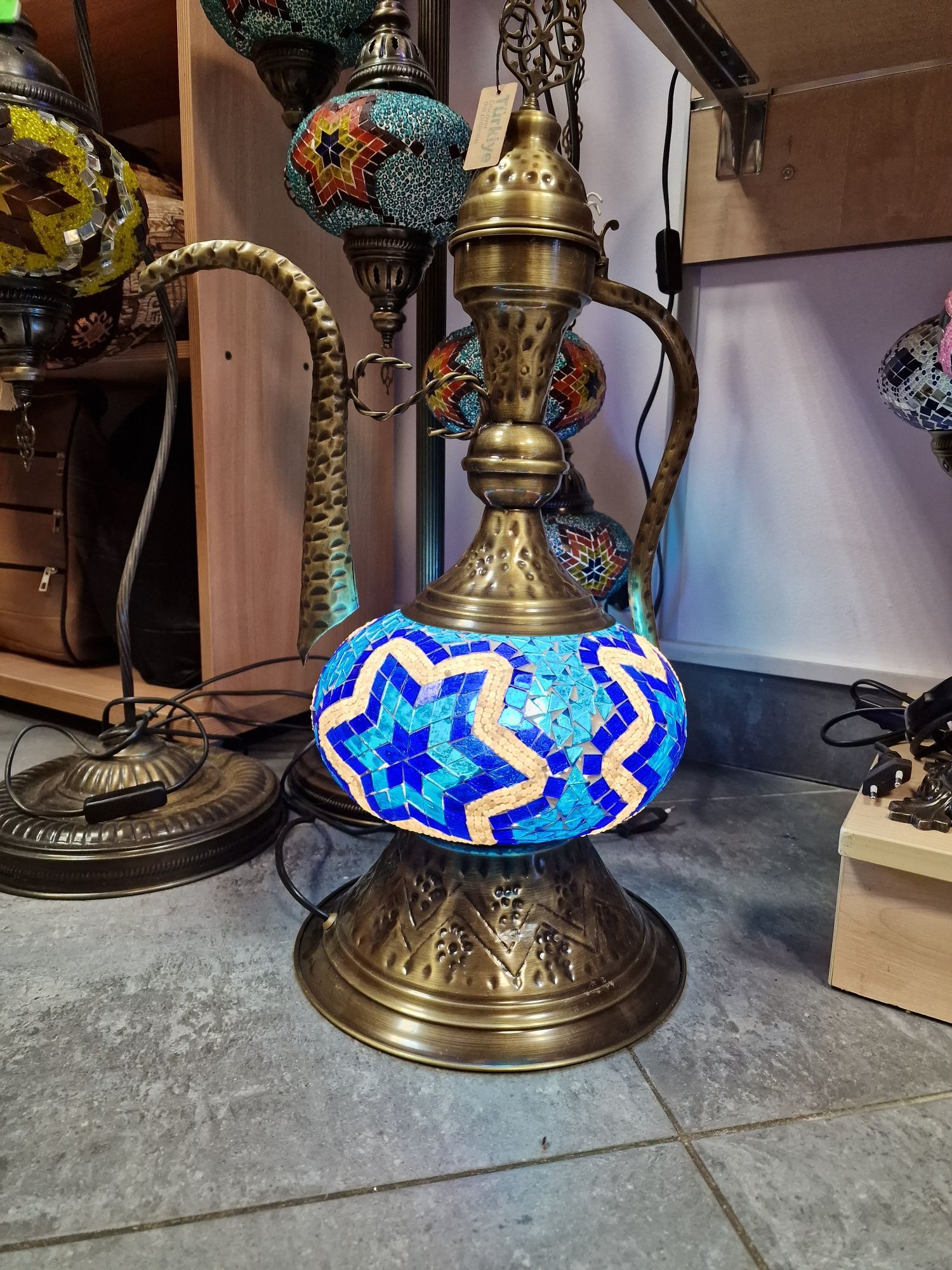 Promocja Tureckie lampy mozaikowe .60x25