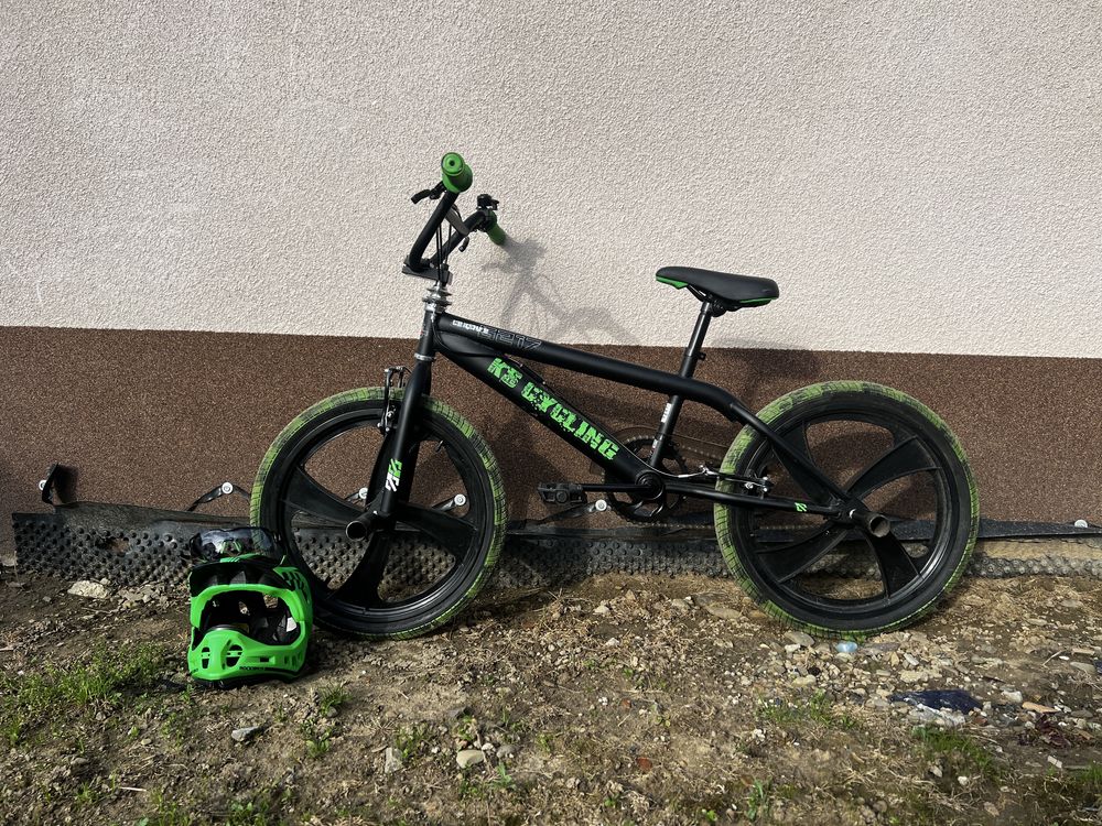 Bmx Ks Cycling Crusher + kask + okulary fotochromowe