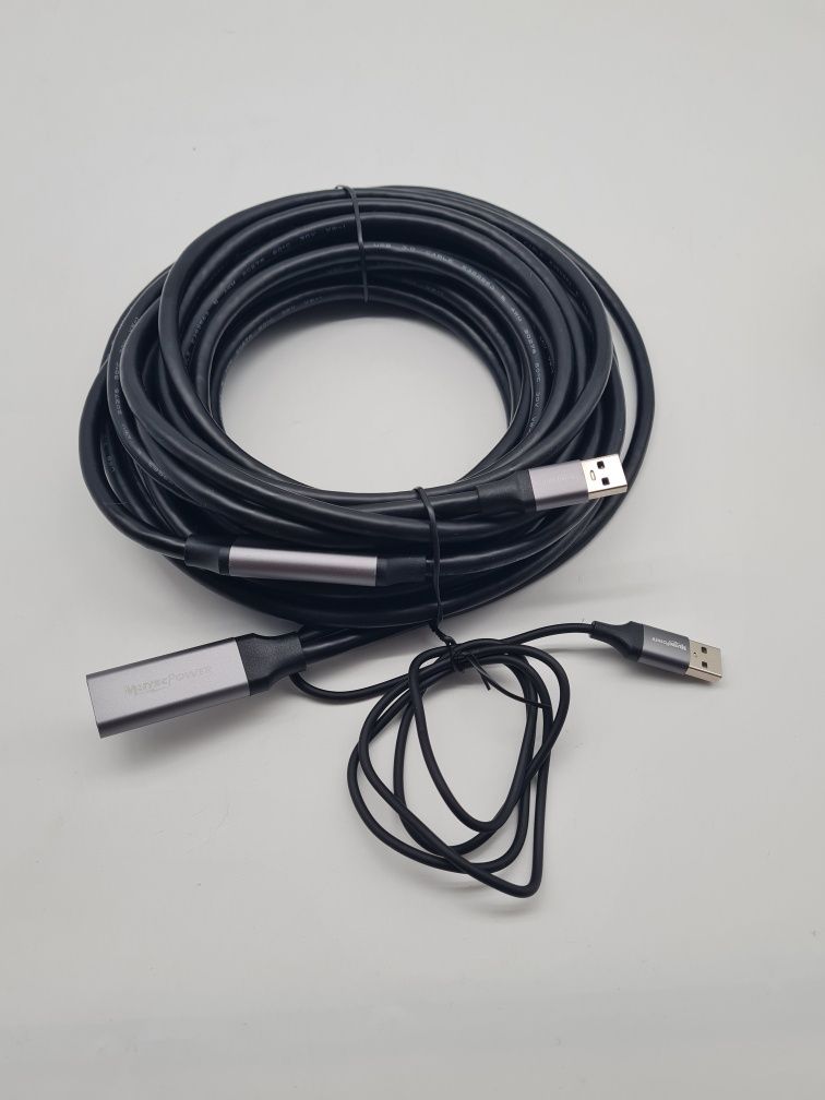 MutecPower Aktywny kabel przedłużający USB 3.0 10m wzmacniacz sygnału