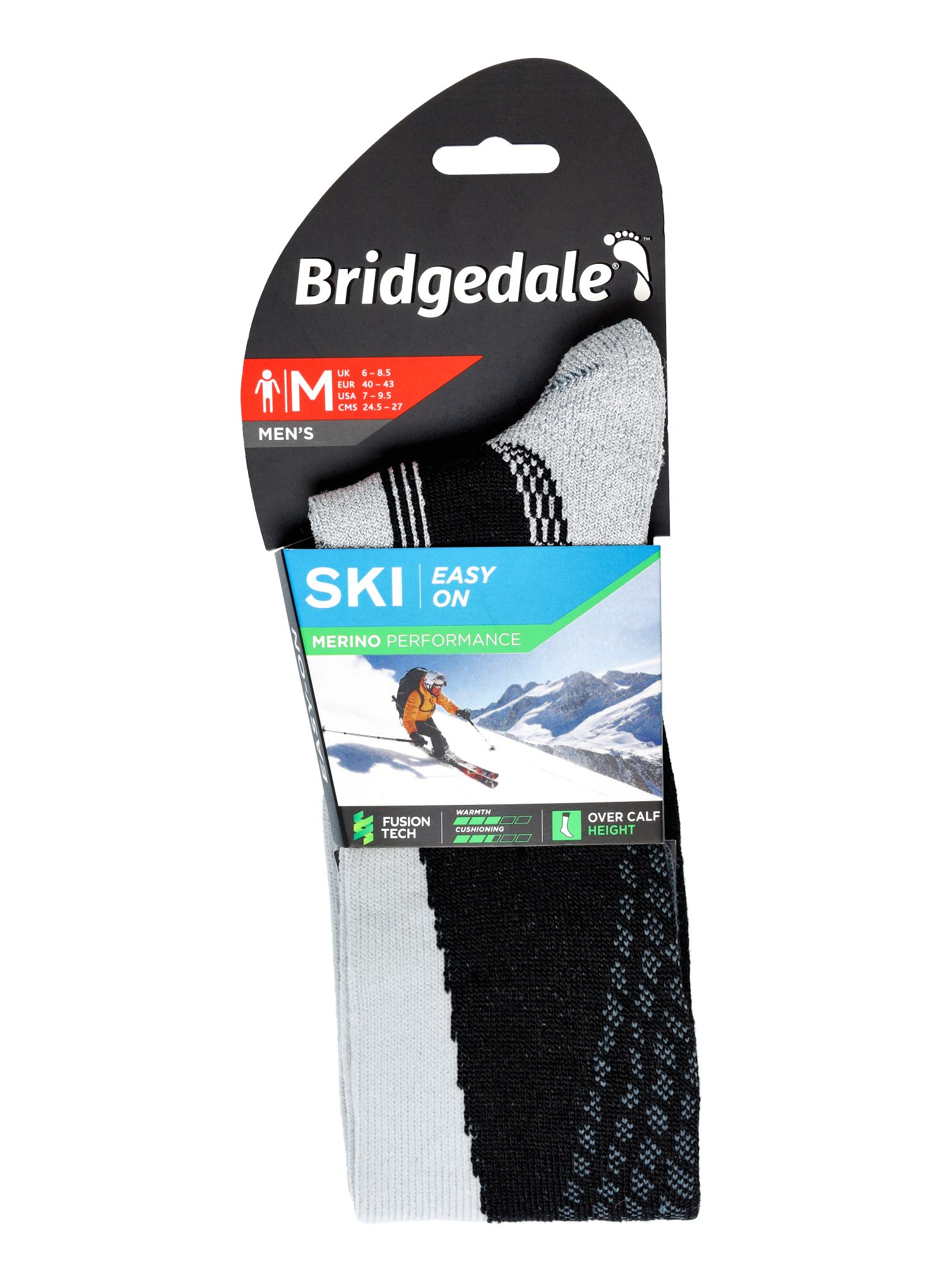 Skarpety narciarskie Bridgedale Ski Easy On Merino P 40-43