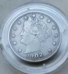 USA 5 Cent 1902 r Libery