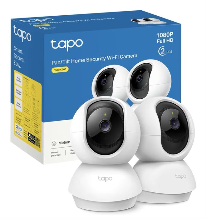 2x Cameras Tapo novas