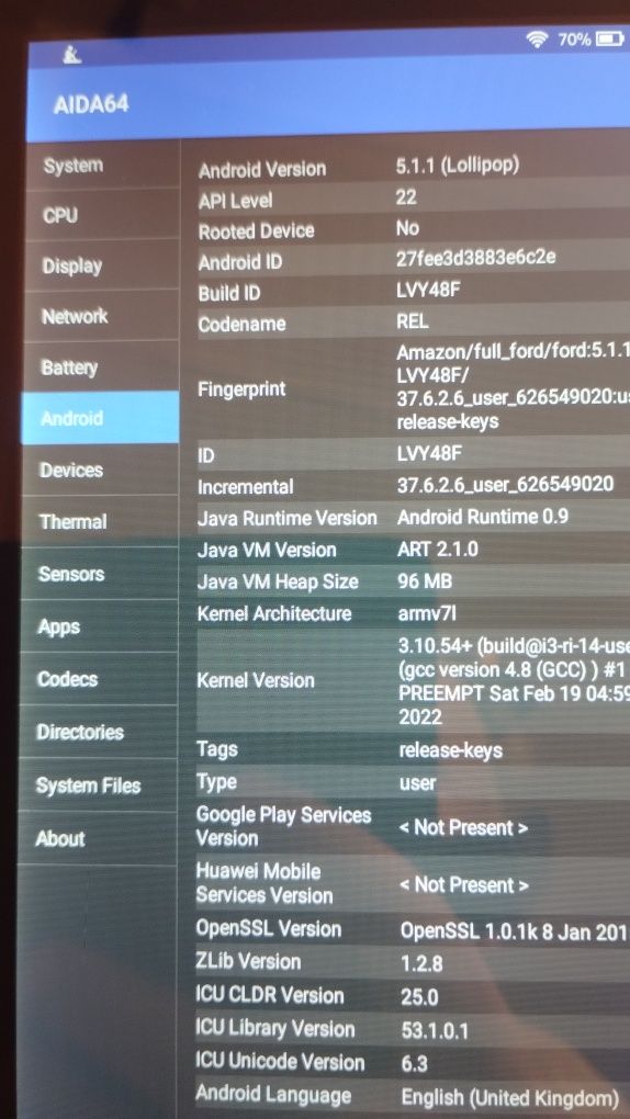 Планшет Amazon Fire(5th Generation)