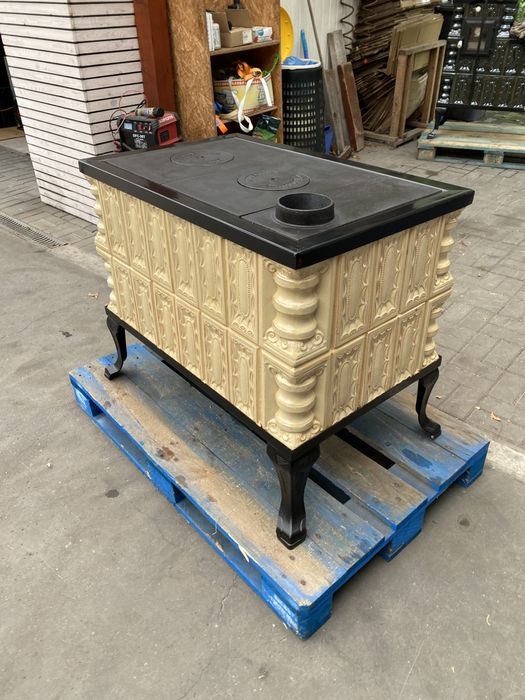 Kuchnia kafkowa piec kaflowy kuchnia szamotowa węglowa angielka