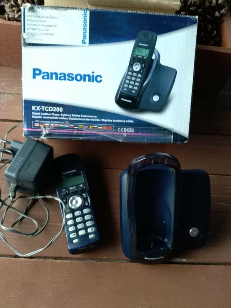 Telefon stacjonarny bezprzewodowy  Panasonic