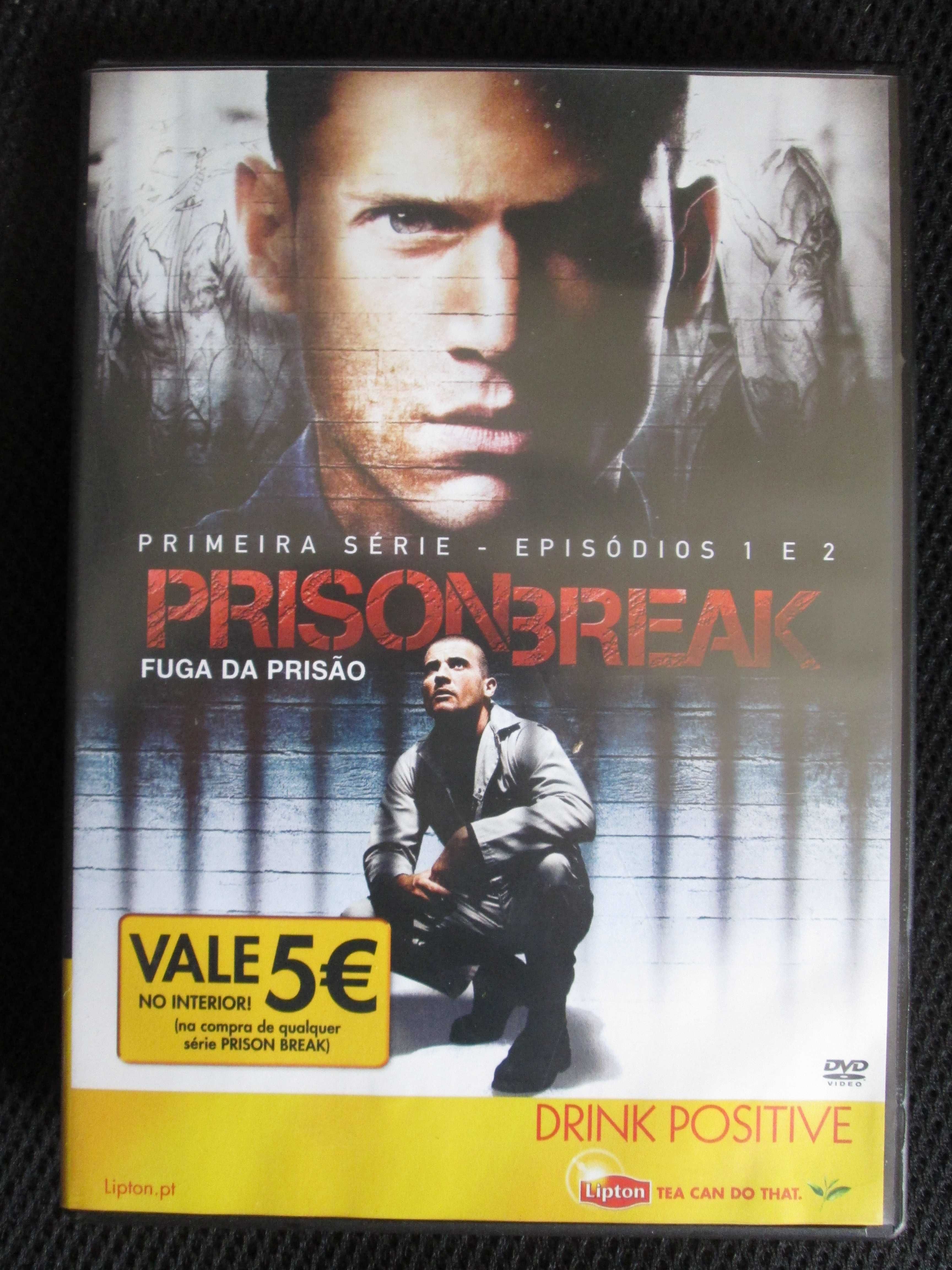 DVD Prison Break, como novo