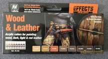 Zestaw farb Wood and Leather - Vallejo