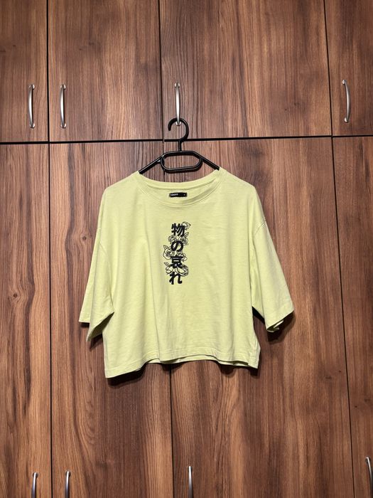 Zielony t-shirt Oversize