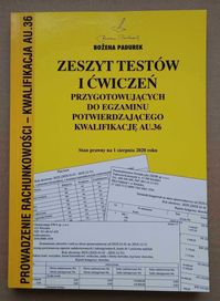 ,,Zeszyt testów i ćwiczeń do kwalifikacji AU.36