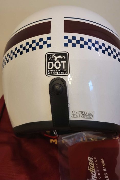 Kask motocyklowy otwarty Indian A 500 r. S (55-56 cm)