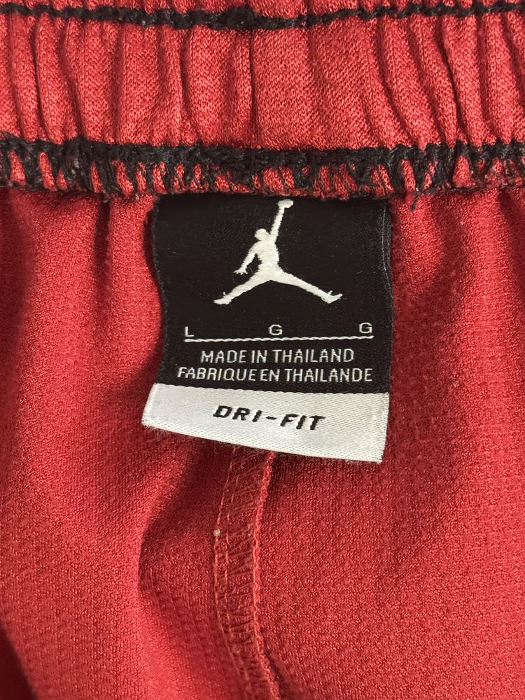 Szorty Jordan L Dri fit krótkie spodenki koszykówka logowane sportowe