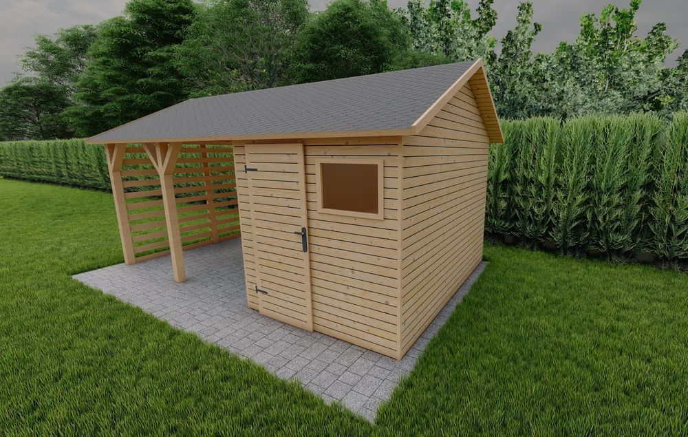 Domek Narzędziowy z Altaną Farmer Classic plus