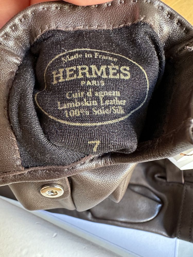 Перчатки Hermes женские