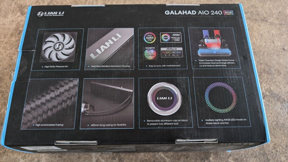 AIO Lian Li Galahad 240 ARGB