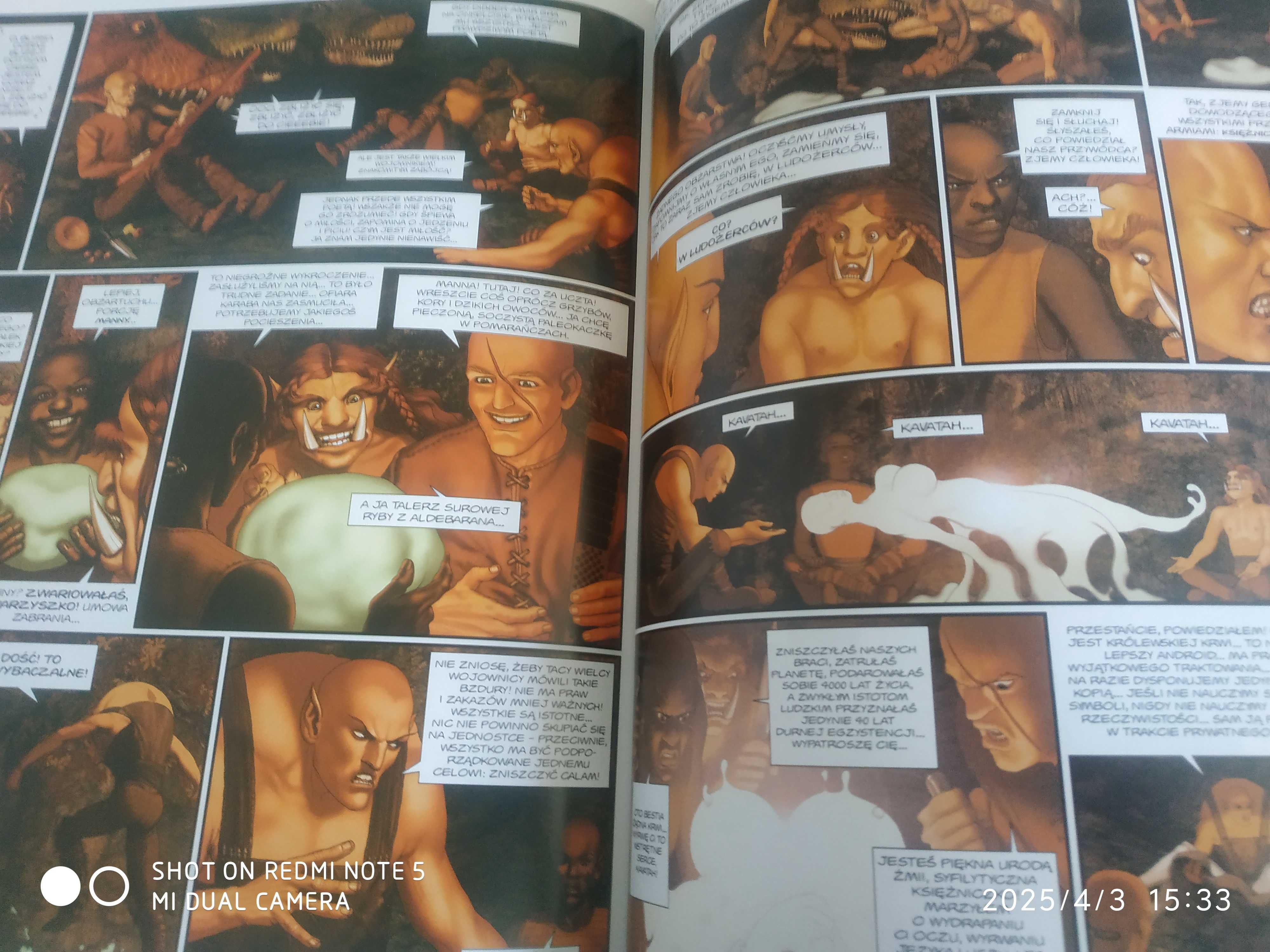 Megalex Garbaty anioł, komiks