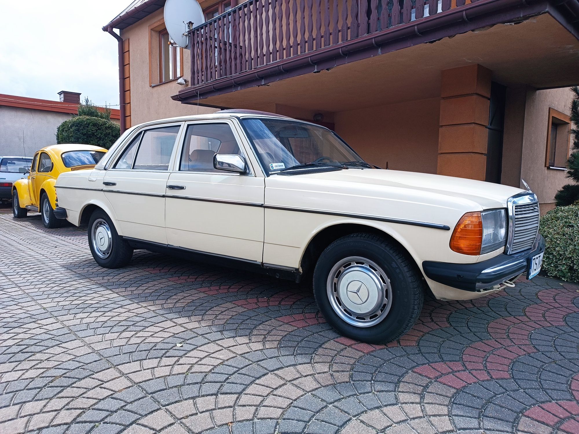 W123 taxi budyń automat