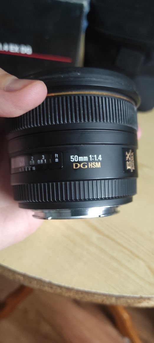 Obiektyw Sigma 50mm F1.4 Canon