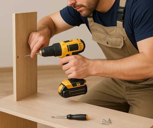 Składanie mebli - pokojowe, kuchenne, IKEA / transport