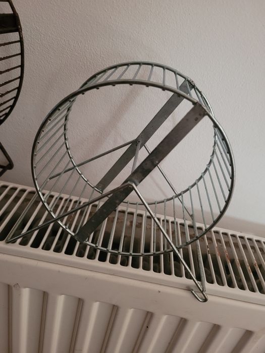 Mały i duży kołowrotek dla gryzoni