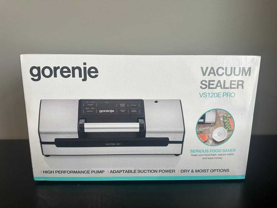 Вакуумний пакувальник GORENJE VS120E PRO новий