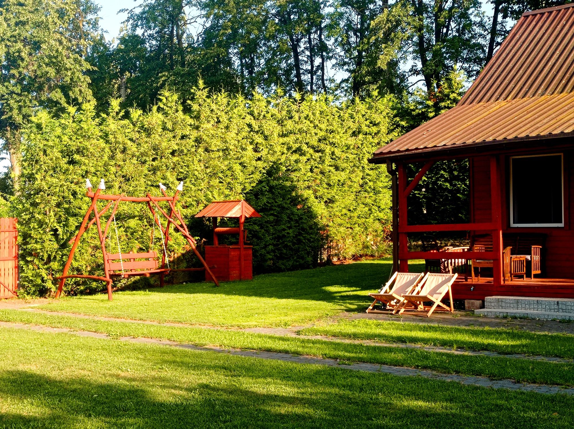 Domek nad jeziorem Rajgrodzkim + Balia