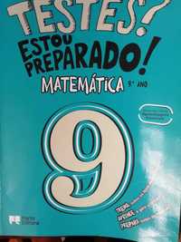 livro Matemática 9º ano preparação testes Porto Editora