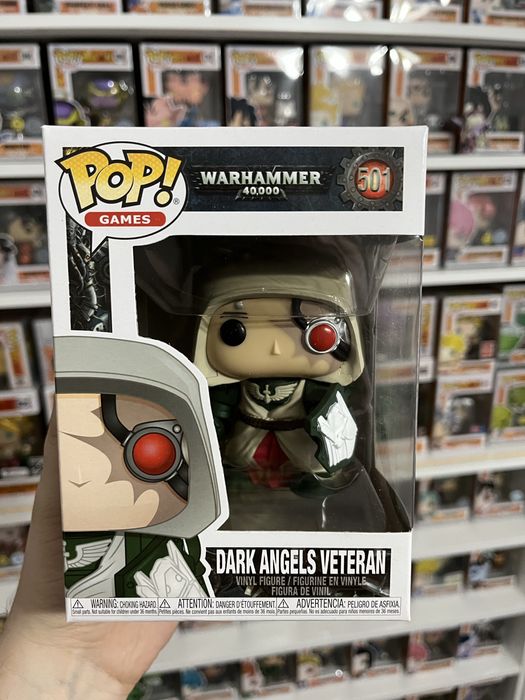 Funko pop 501 Dark Angels Veteran warhammer 40000