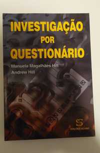 Livro universitário Inquérito por questionário