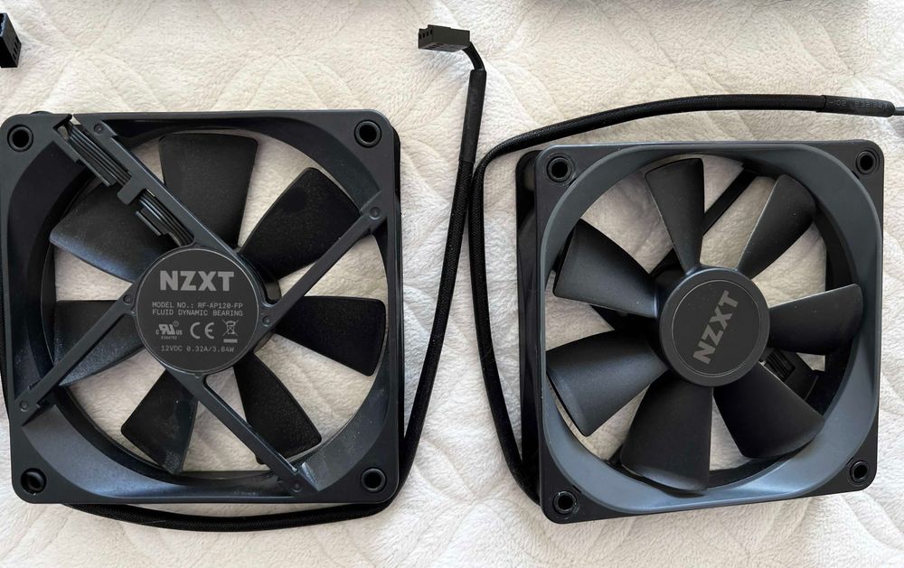 Wentylator komputerowy firmy NZXT, 120 mm, 3 szt.