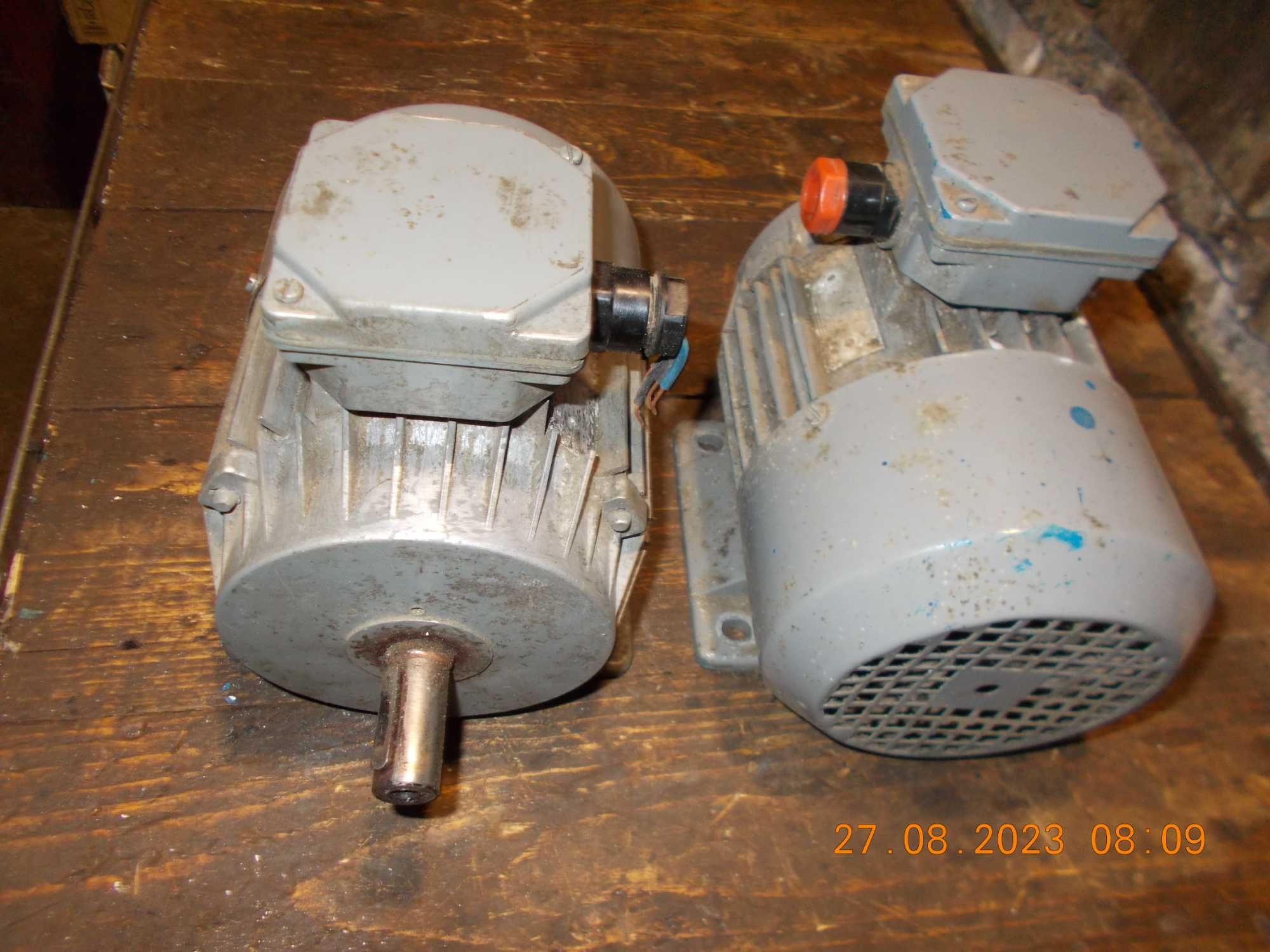 Silnik elektryczny 0.55 kw 1400 obrotów 380 V trójfazowy wysyłka