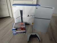 PlayStation 5 ps5 slim + 9 gier