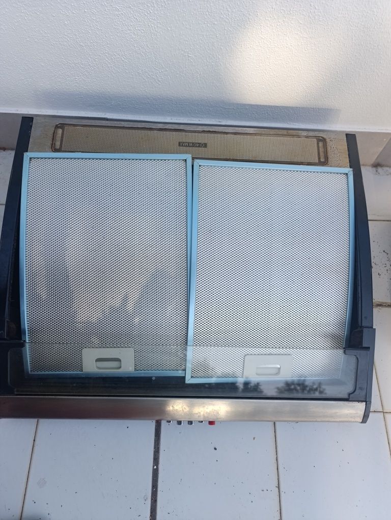 Fogão funcionando
