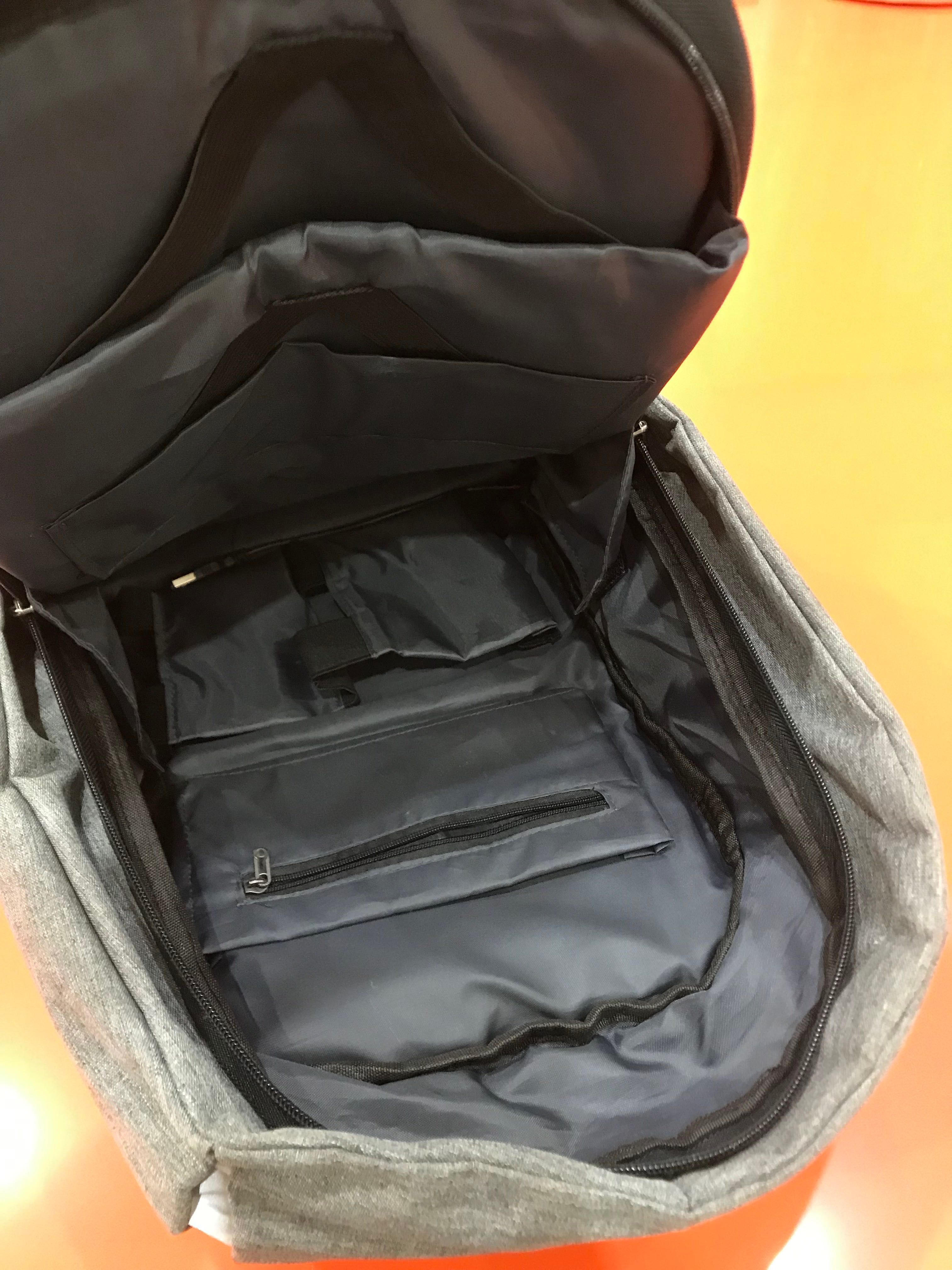 Mochila antirroubo para portátil de 15 polegadas, à prova de água