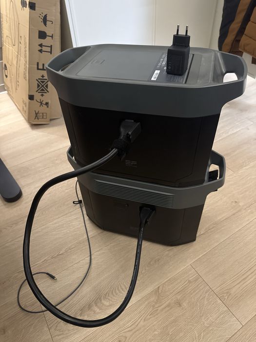 EcoFlow Delta Max + дод. батарея. Сумарна ємність 4000 Вт·год