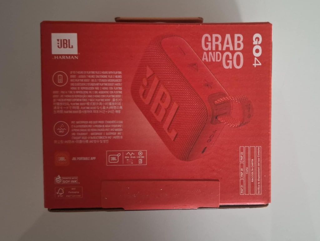 JBL Go4 Czerwony